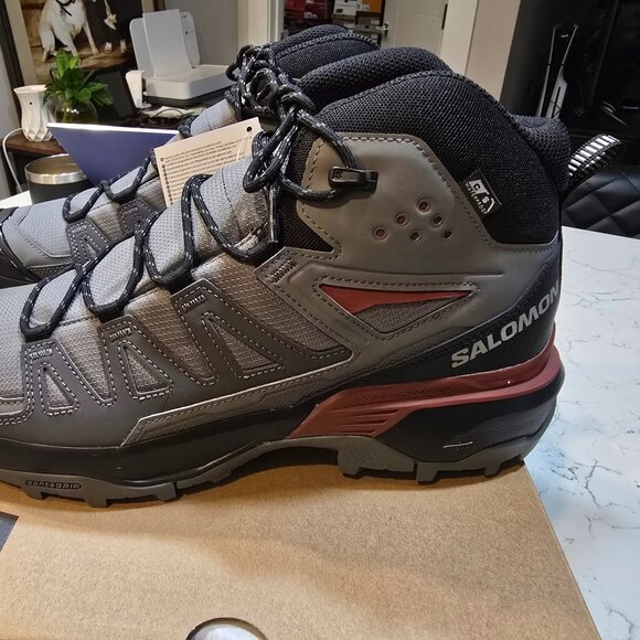 Salomon X Ultra 360 Mid CSWP Hiking Boots L47466500 MENS SIZE 10 NEW - Picture 1 of 14